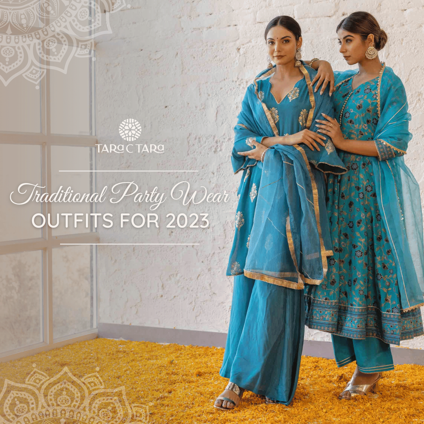 Traditional Party Wear Outfits for 2023 - Tara-C-Tara