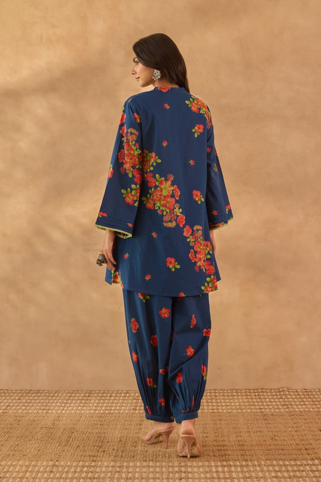 Blue Floral Coord Set - Tara - C - Tara