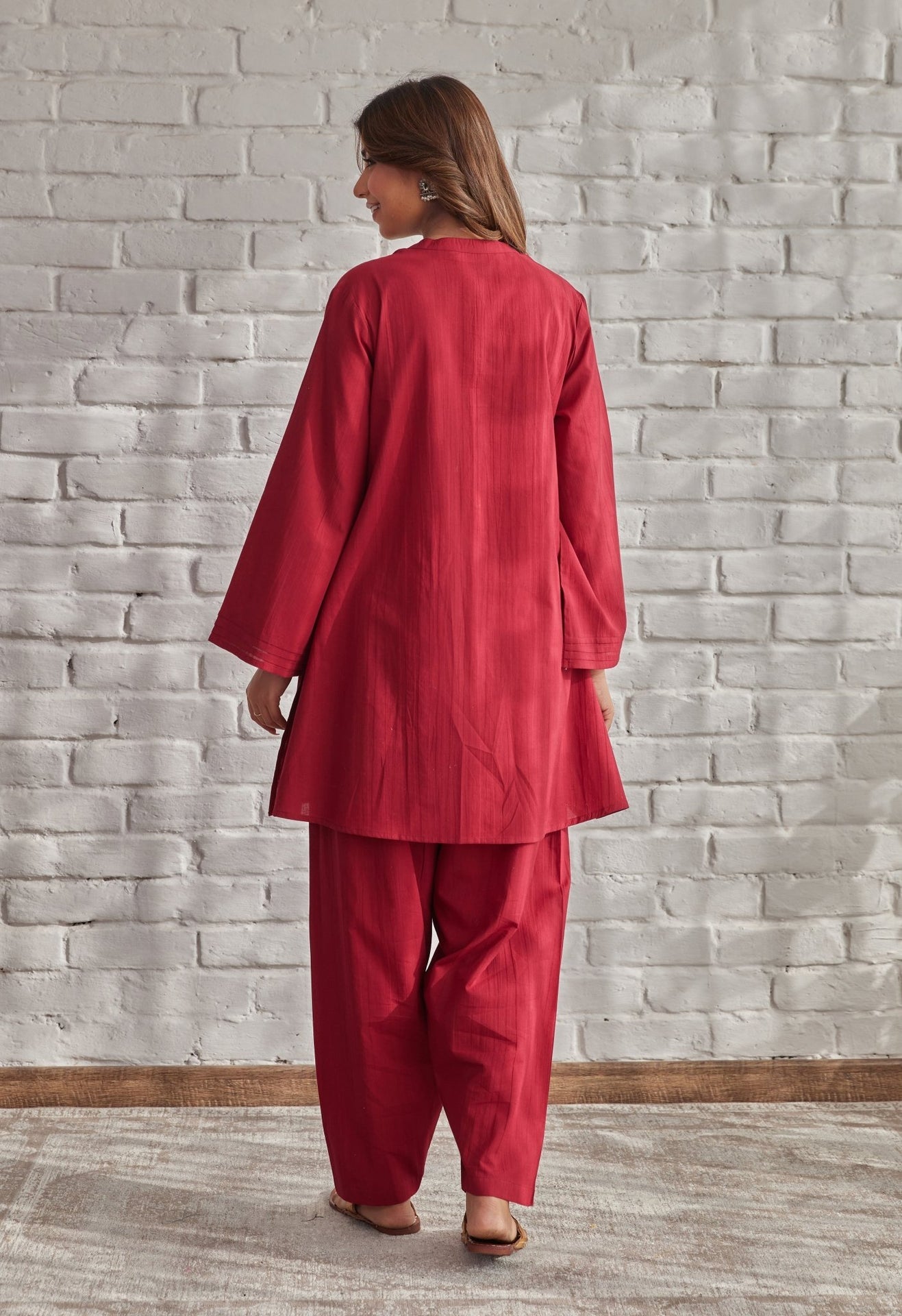 Maroon Coord Set - Tara-C-Tara
