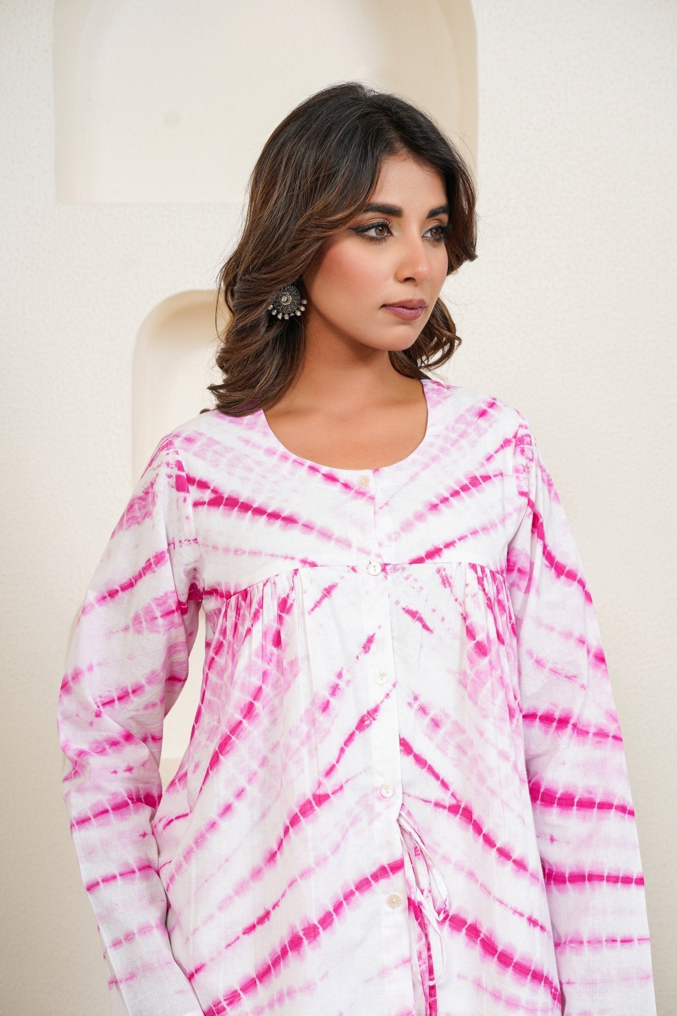 Pink Tie Dye Top - Tara - C - Tara
