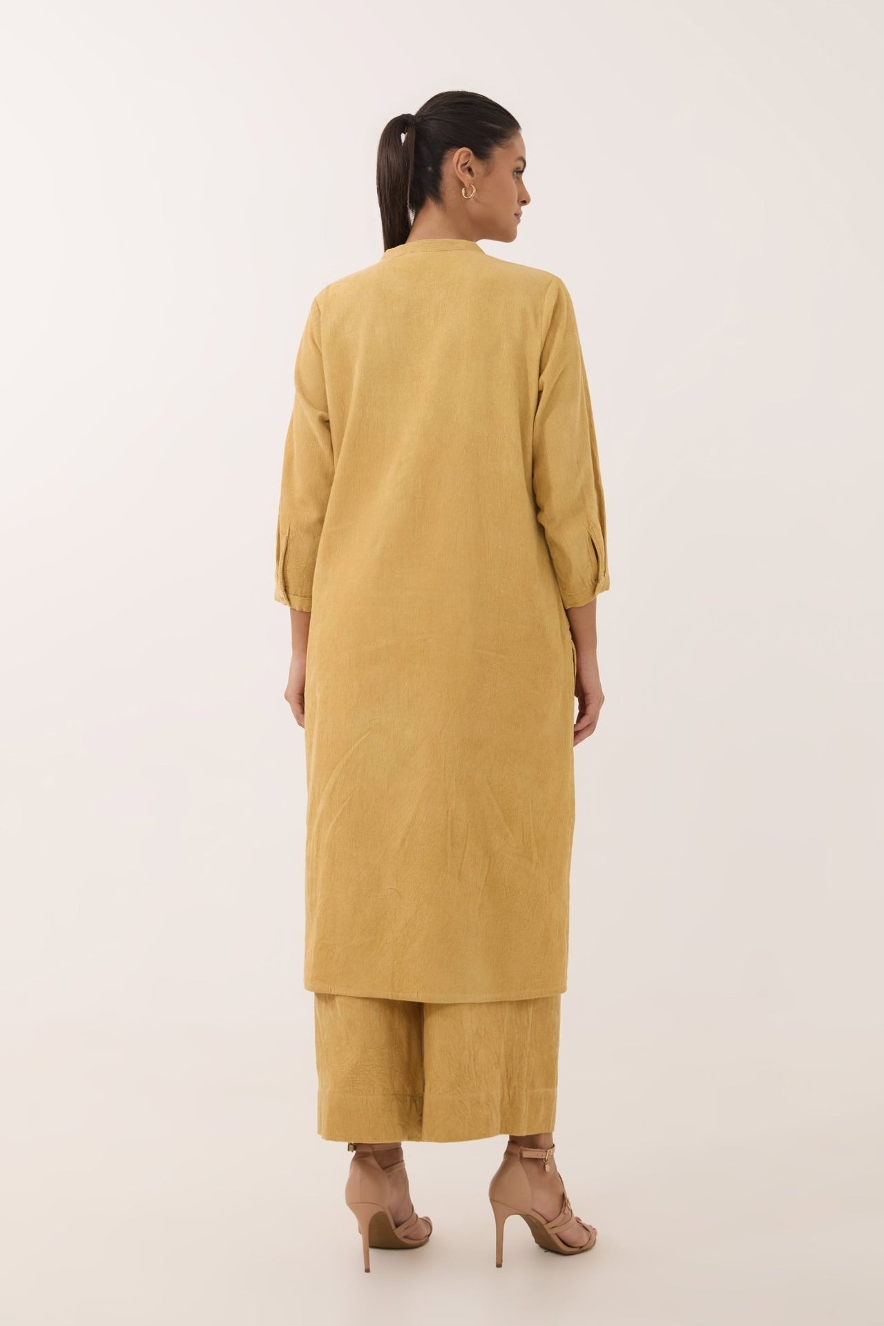 Golden Mustard Corduroy Co - ord Set - Tara - C - Tara