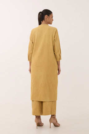 Golden Mustard Corduroy Co - ord Set - Tara - C - Tara