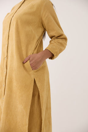 Golden Mustard Corduroy Co - ord Set - Tara - C - Tara