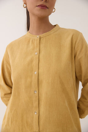 Golden Mustard Corduroy Co - ord Set - Tara - C - Tara