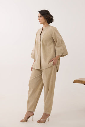 Ivory Corduroy Co - ord Set - Tara - C - Tara