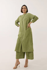 Olive Green Corduroy Co - ord Set - Tara - C - Tara
