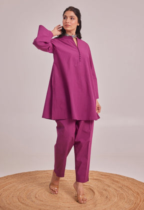 Purple Co - ord Set - Tara - C - Tara