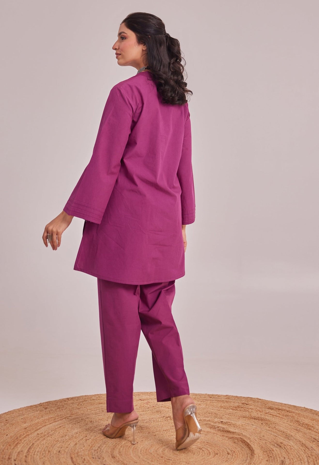 Purple Co - ord Set - Tara - C - Tara