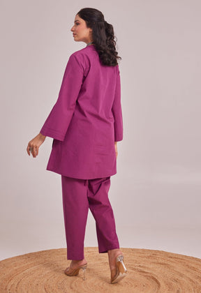 Purple Co - ord Set - Tara - C - Tara