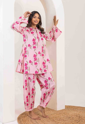 ROSE FLORAL PRINTED CO-ORD SET - Tara-C-Tara